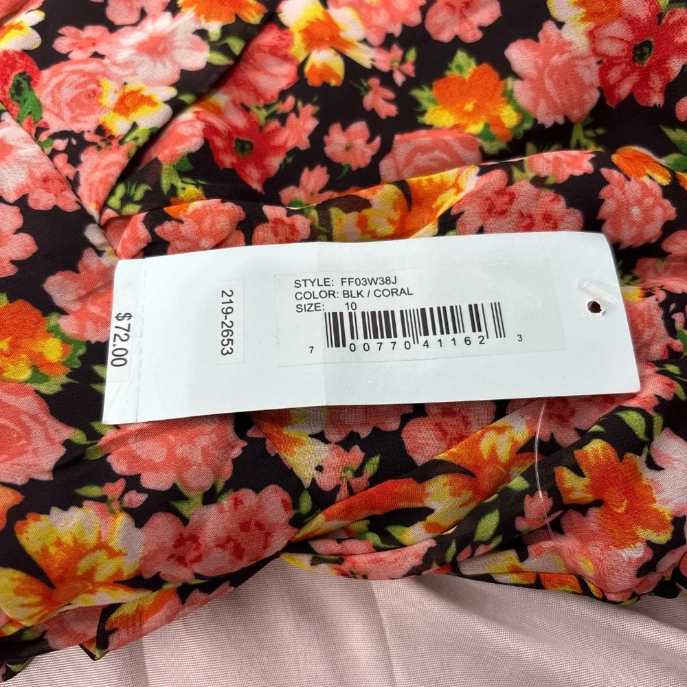 NWT Stella Parker floral dress size 10 - Picture 8 of 13